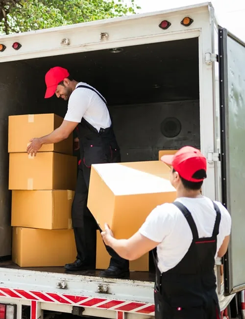 Gem Movers loading a truck